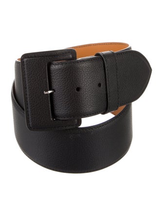 Maison Vaincourt Wide Leather Belt