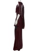 Maticevski Mock Neck Long Dress