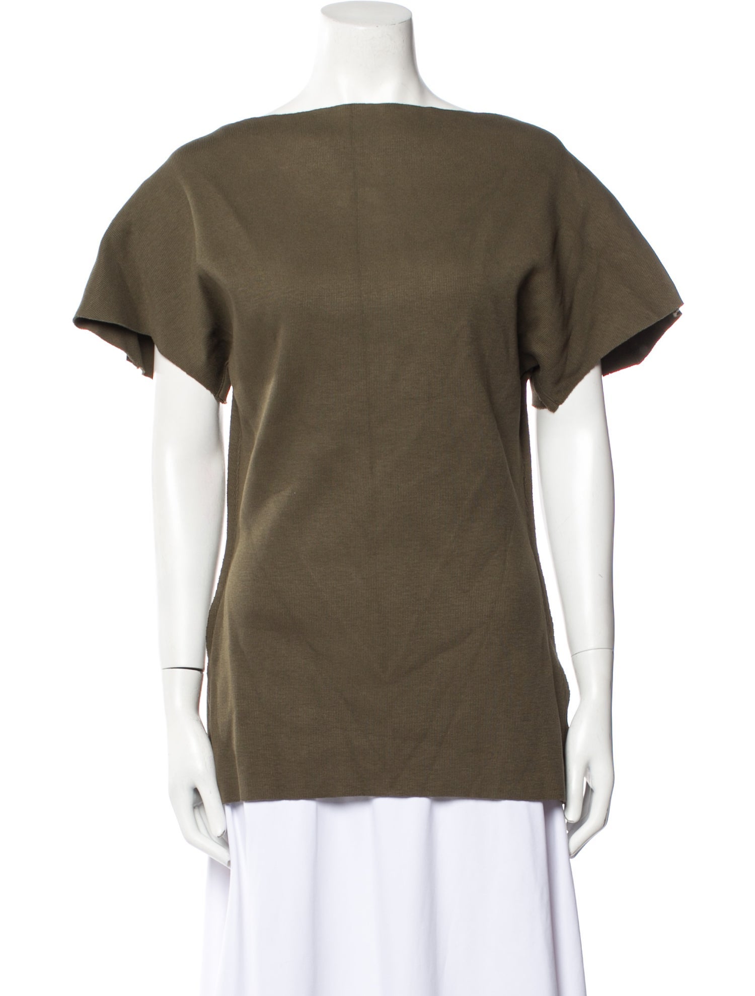 Maticevski Off-The-Shoulder Short Sleeve T-Shirt