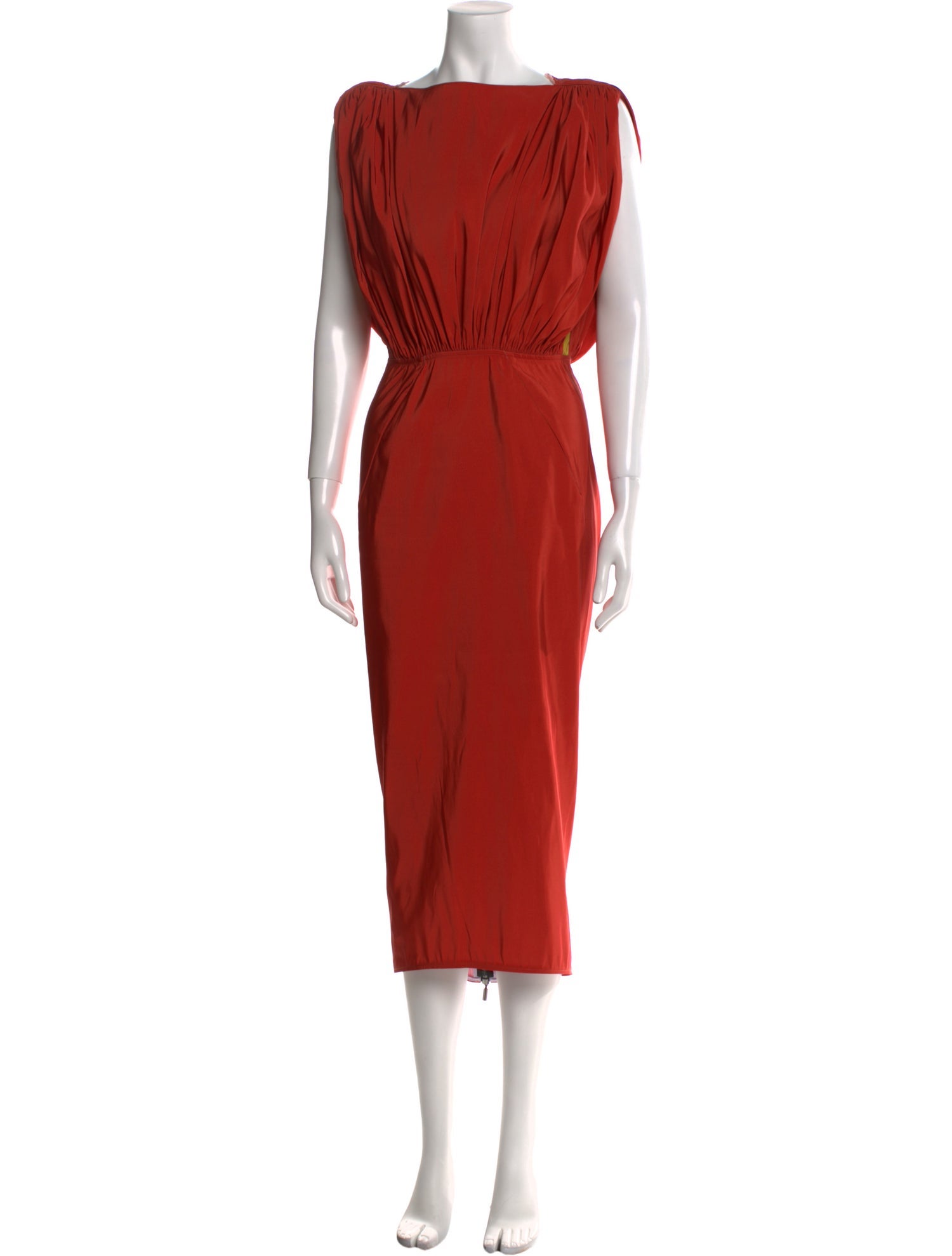 Maticevski Bateau Neckline Long Dress