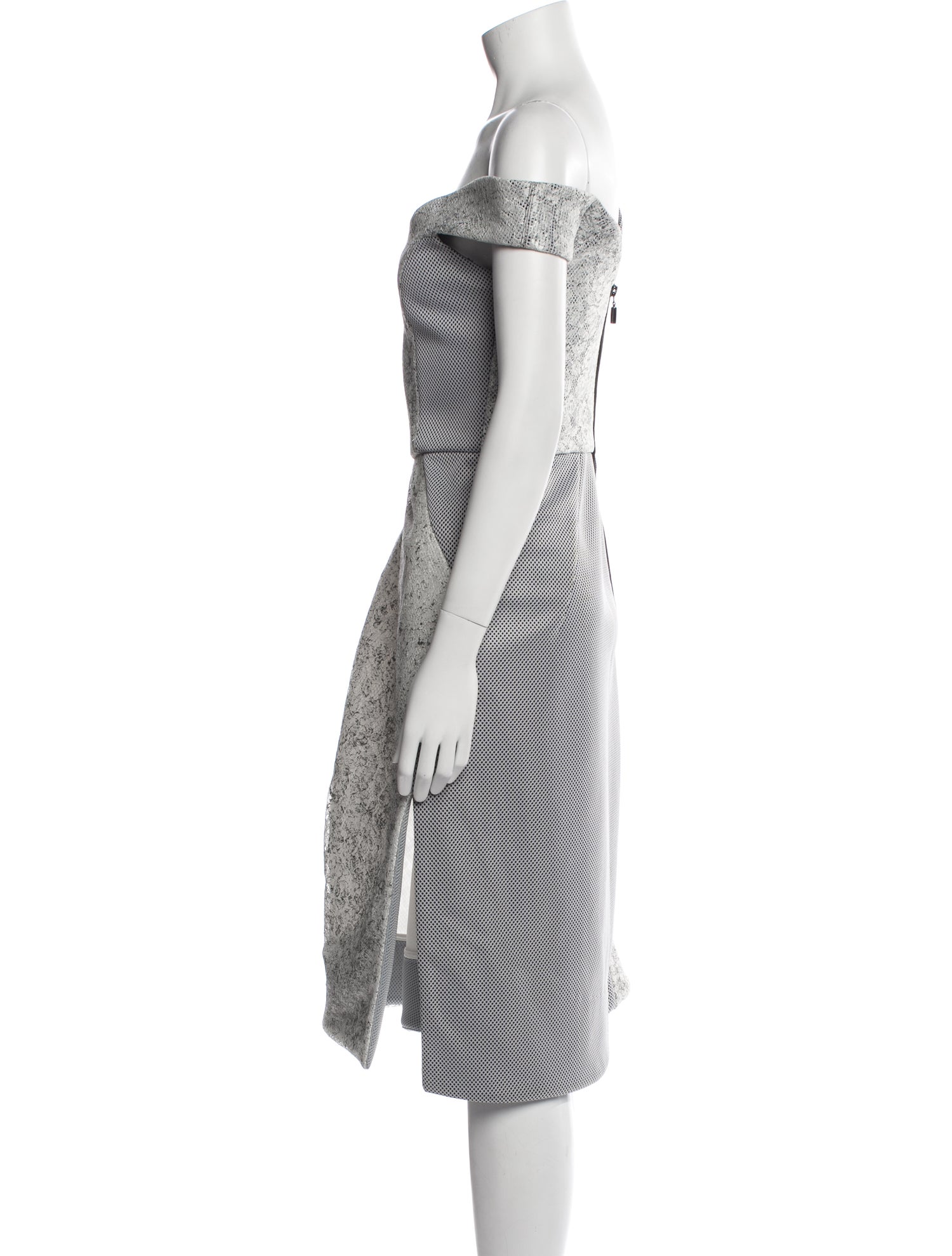 Maticevski One-Shoulder Midi Length Dress