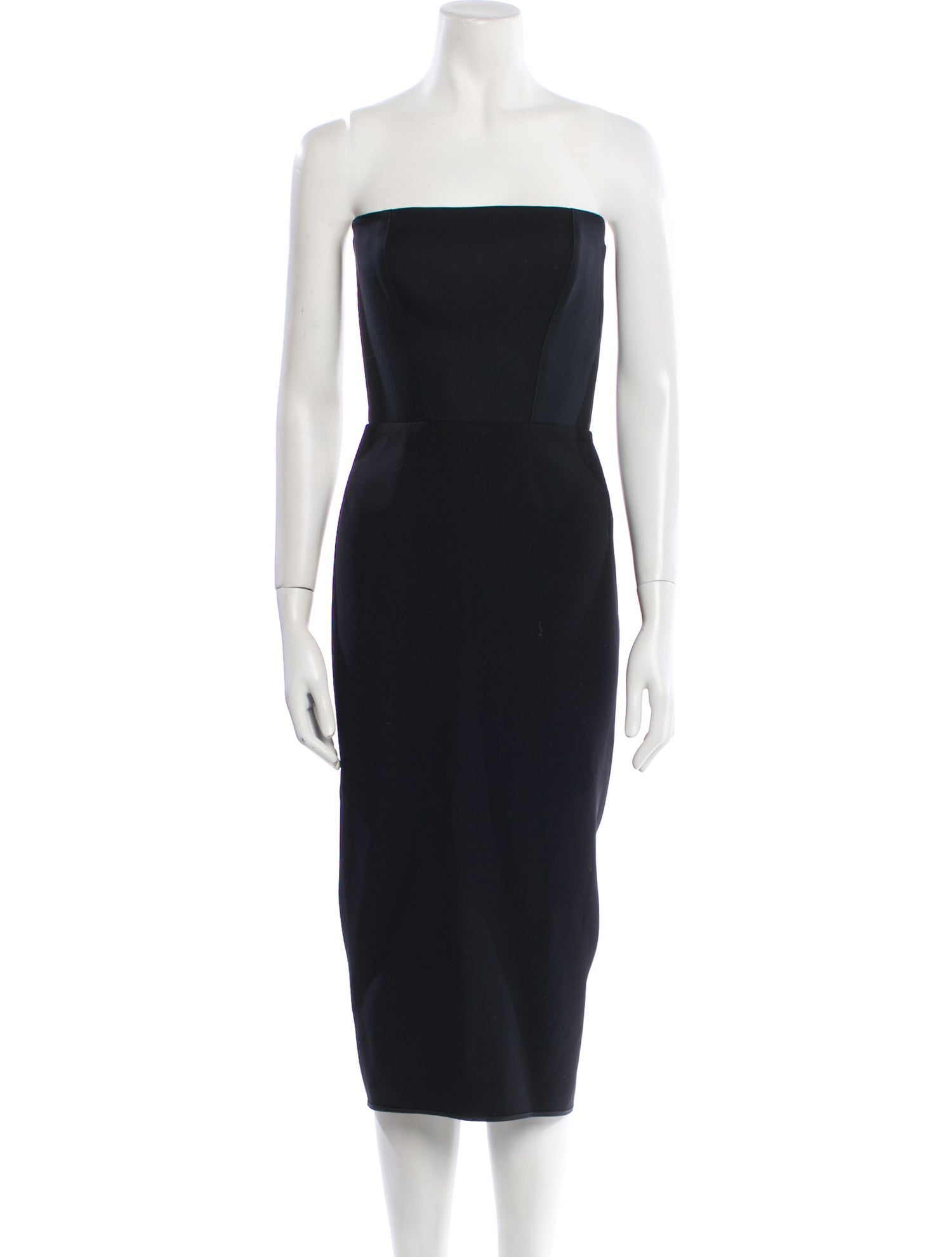 Maticevski Strapless Midi Length Dress