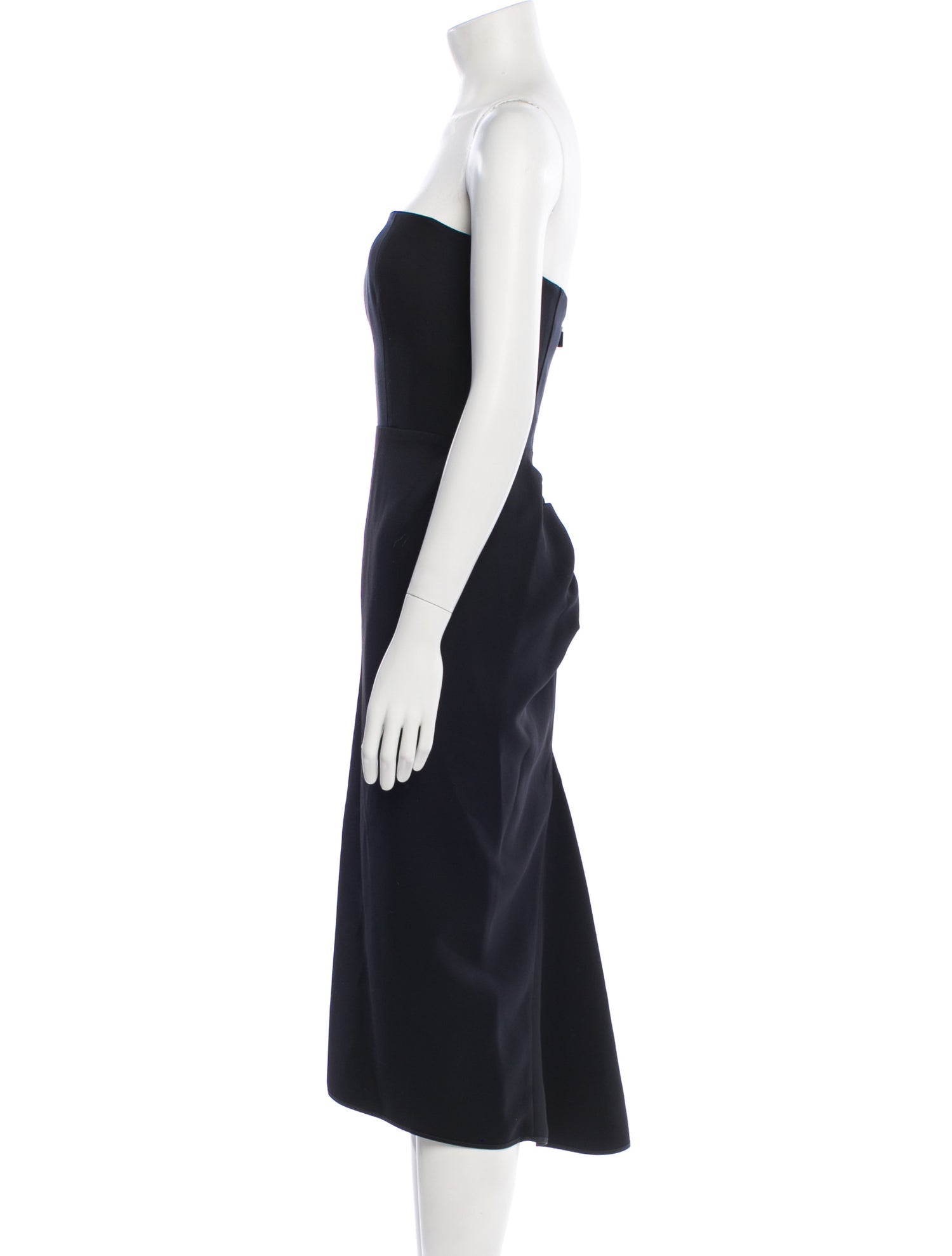 Maticevski Strapless Midi Length Dress