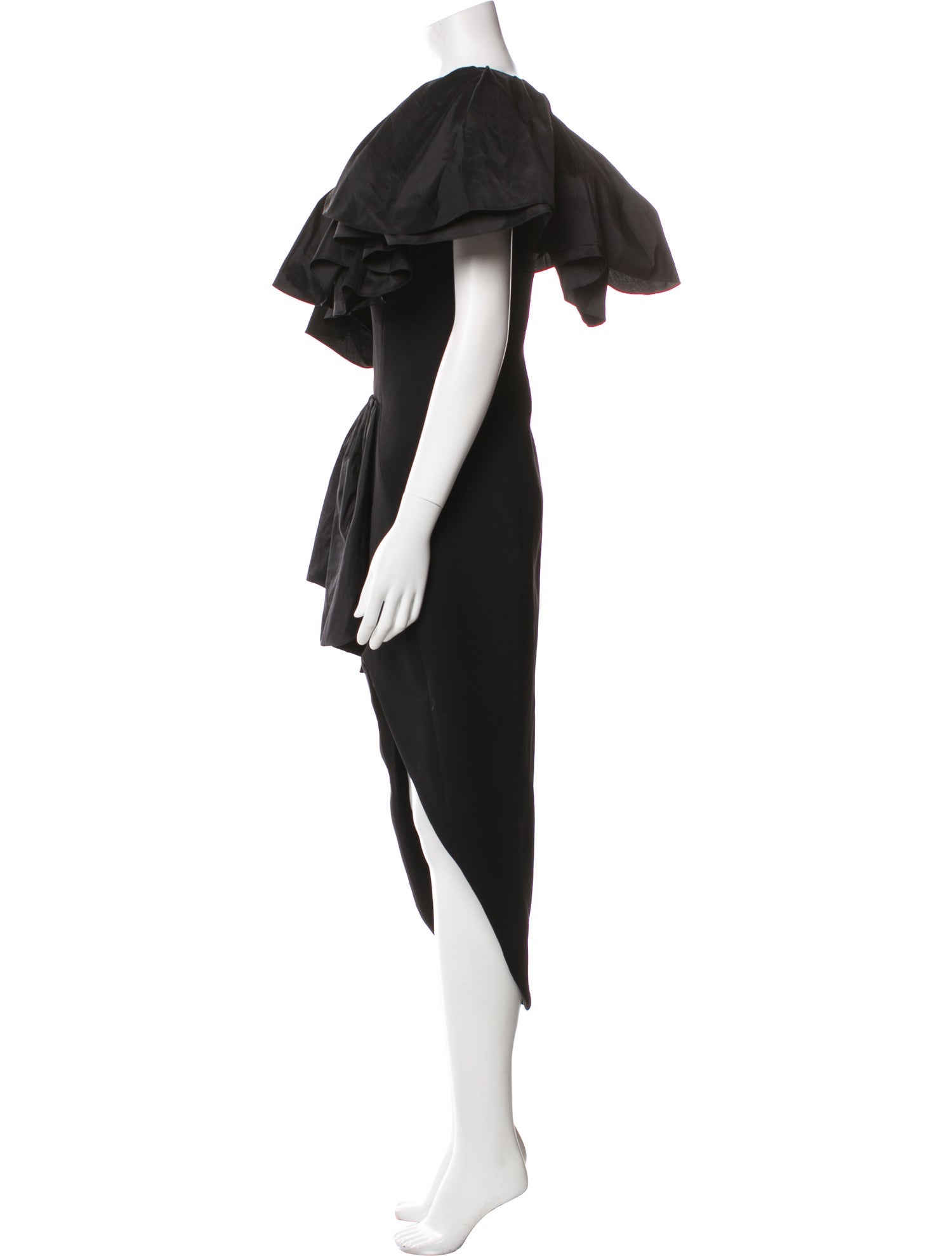 Maticevski One-Shoulder Long Dress