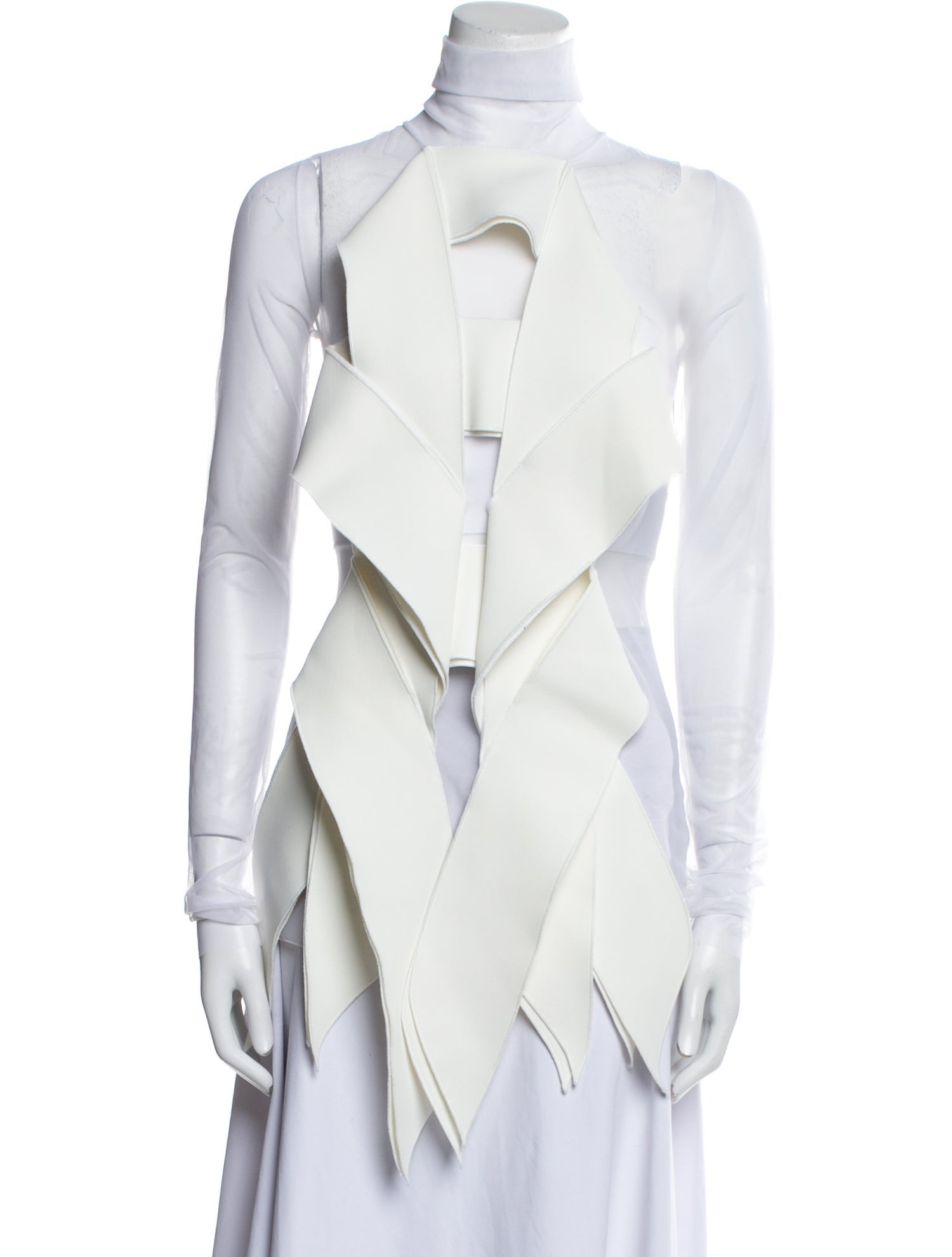 Maticevski Mock Neck Long Sleeve Tunic