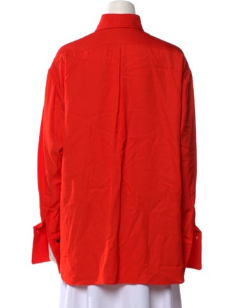 Maticevski Long Sleeve Button-Up Top