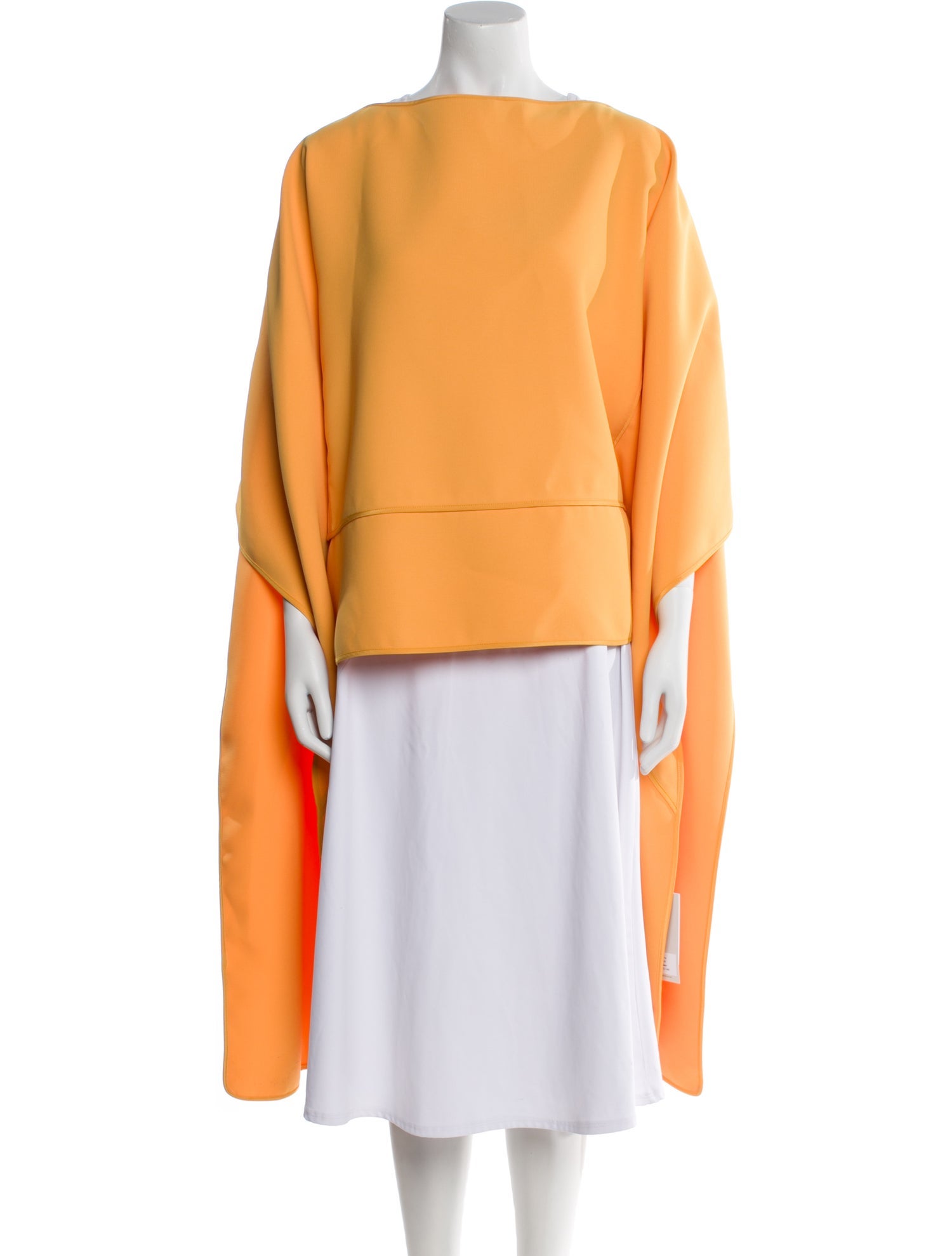 Maticevski Bateau Neckline Long Sleeve Tunic