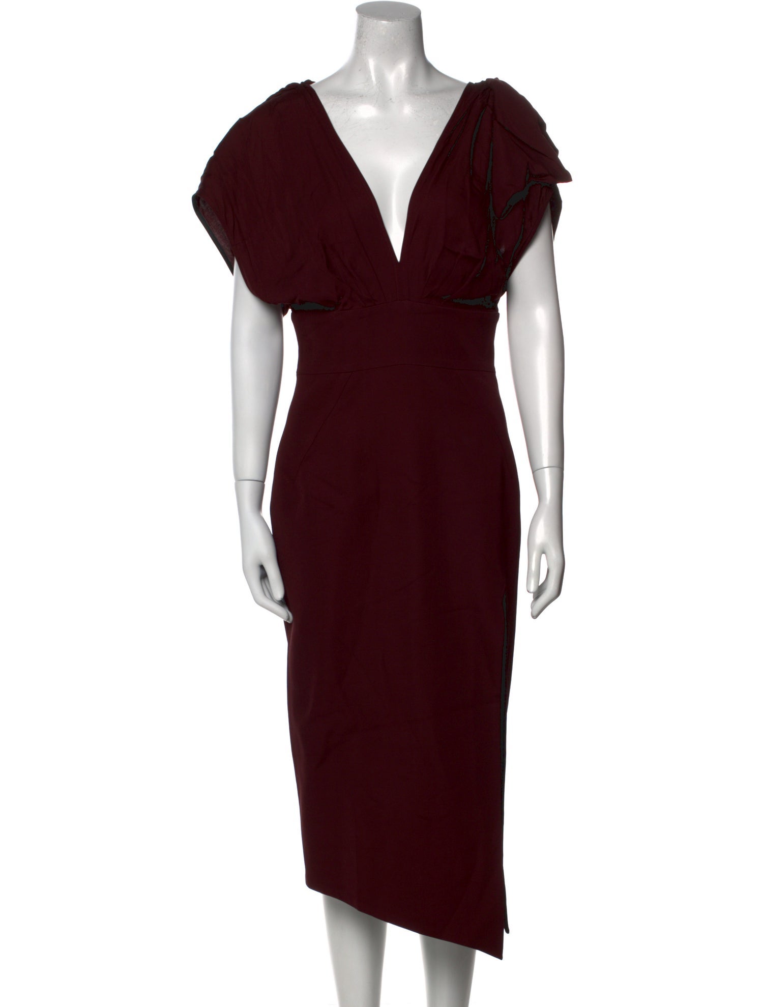 Maticevski V-Neck Long Dress