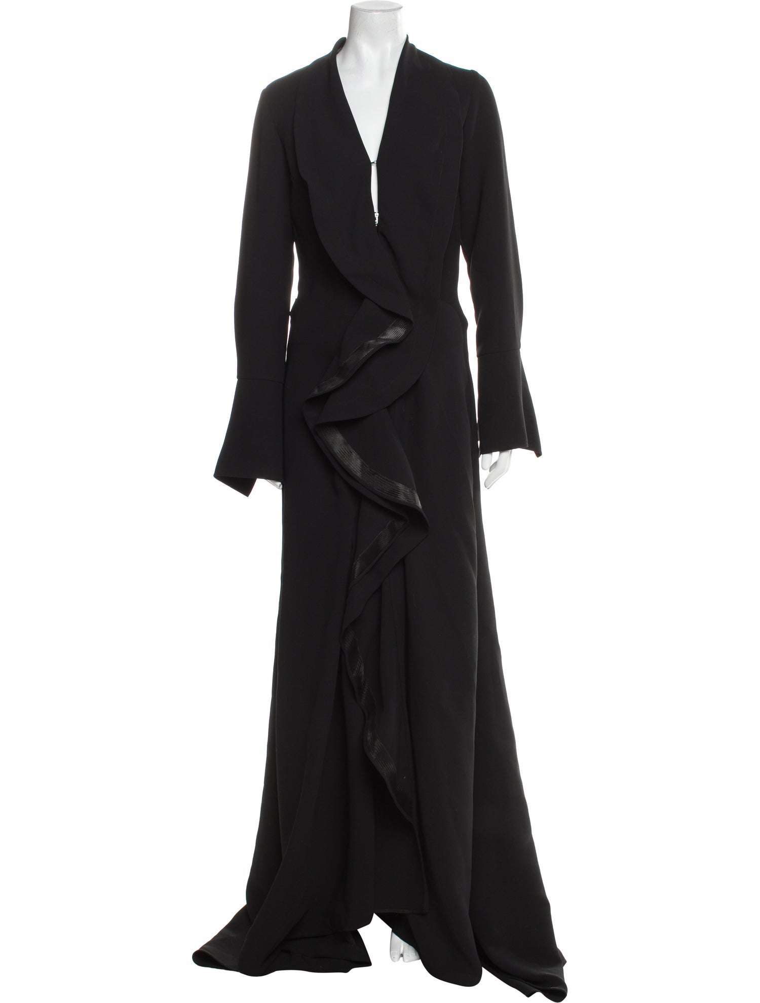 Maticevski V-Neck Long Dress