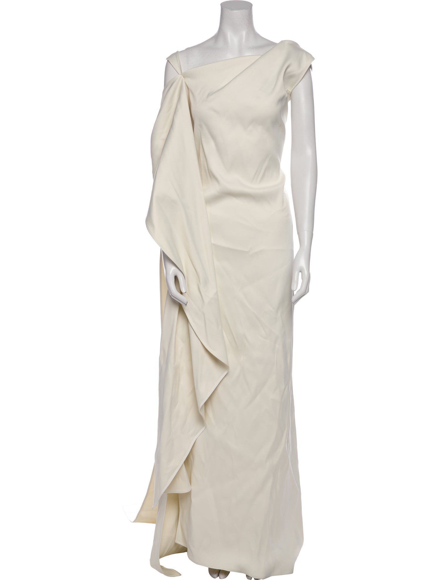 Maticevski One-Shoulder Long Dress