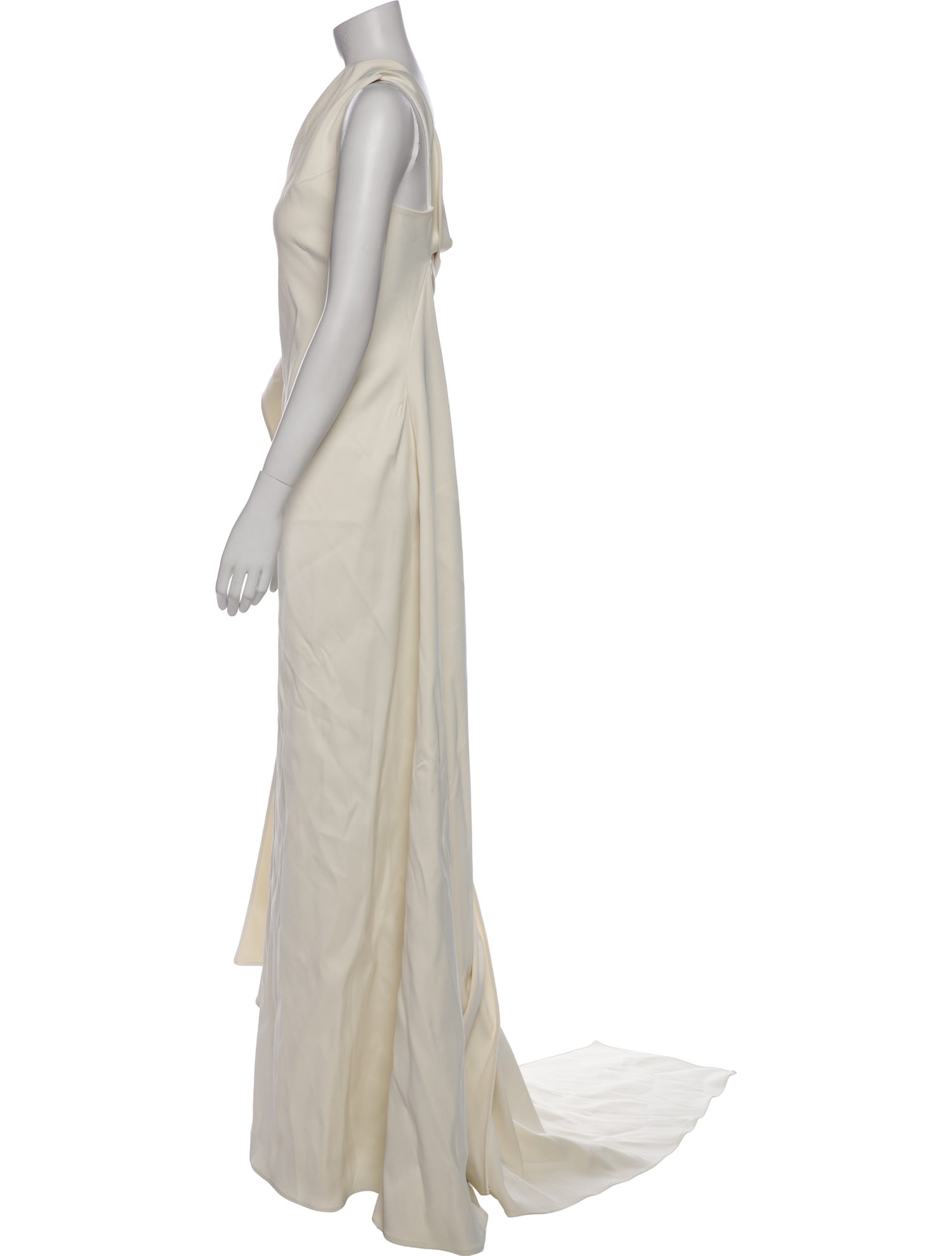 Maticevski One-Shoulder Long Dress