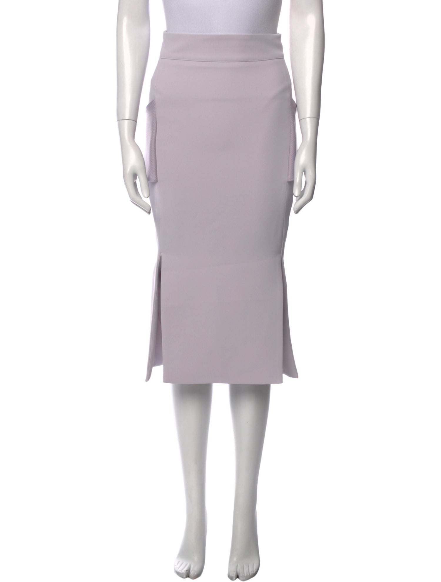 Maticevski Pleated Accents Midi Length Skirt