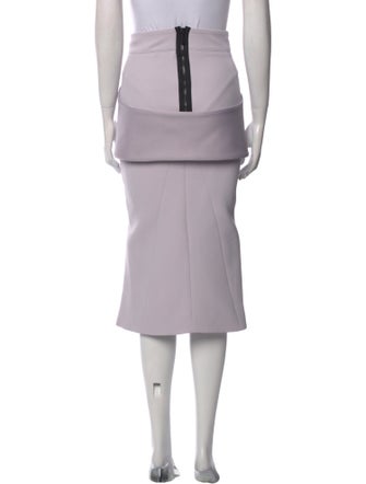 Maticevski Pleated Accents Midi Length Skirt