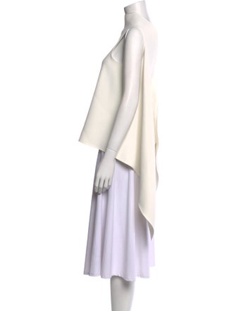 Maticevski Bateau Neckline Sleeveless Top