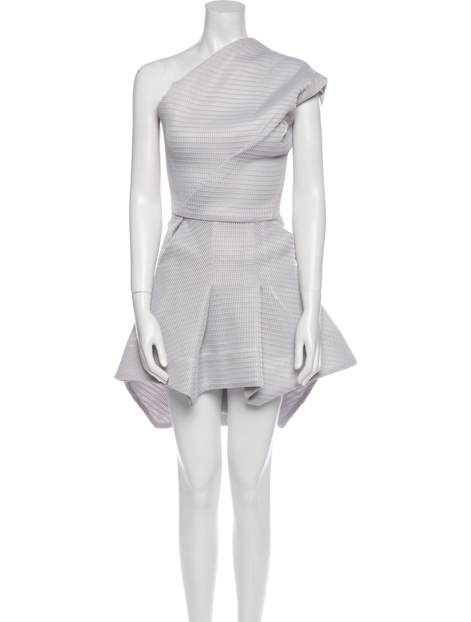 Maticevski Striped Knee-Length Dress