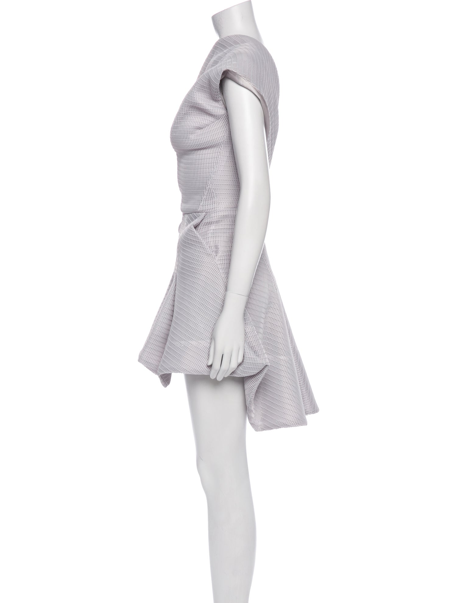 Maticevski Striped Knee-Length Dress