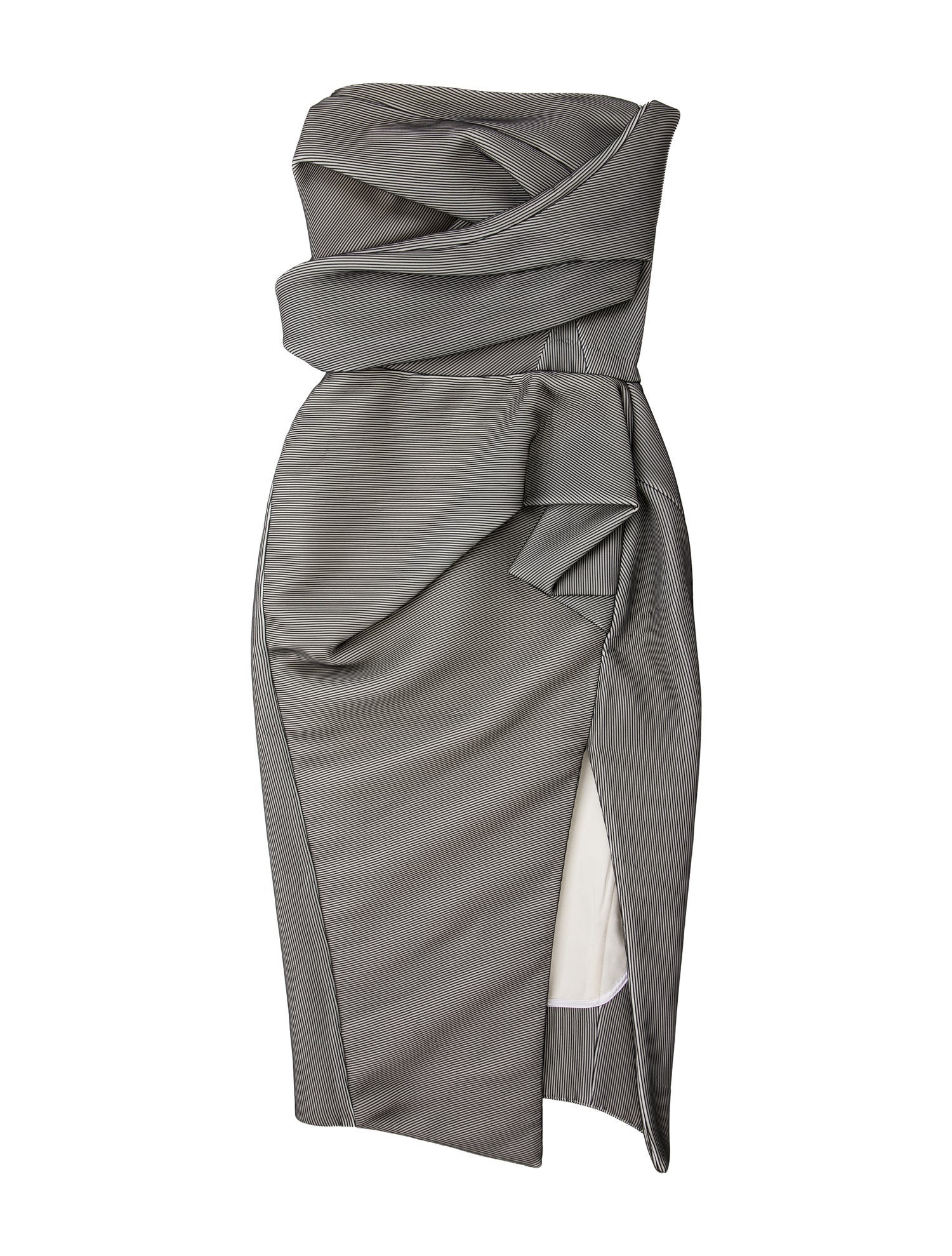 Maticevski Striped Knee-Length Dress