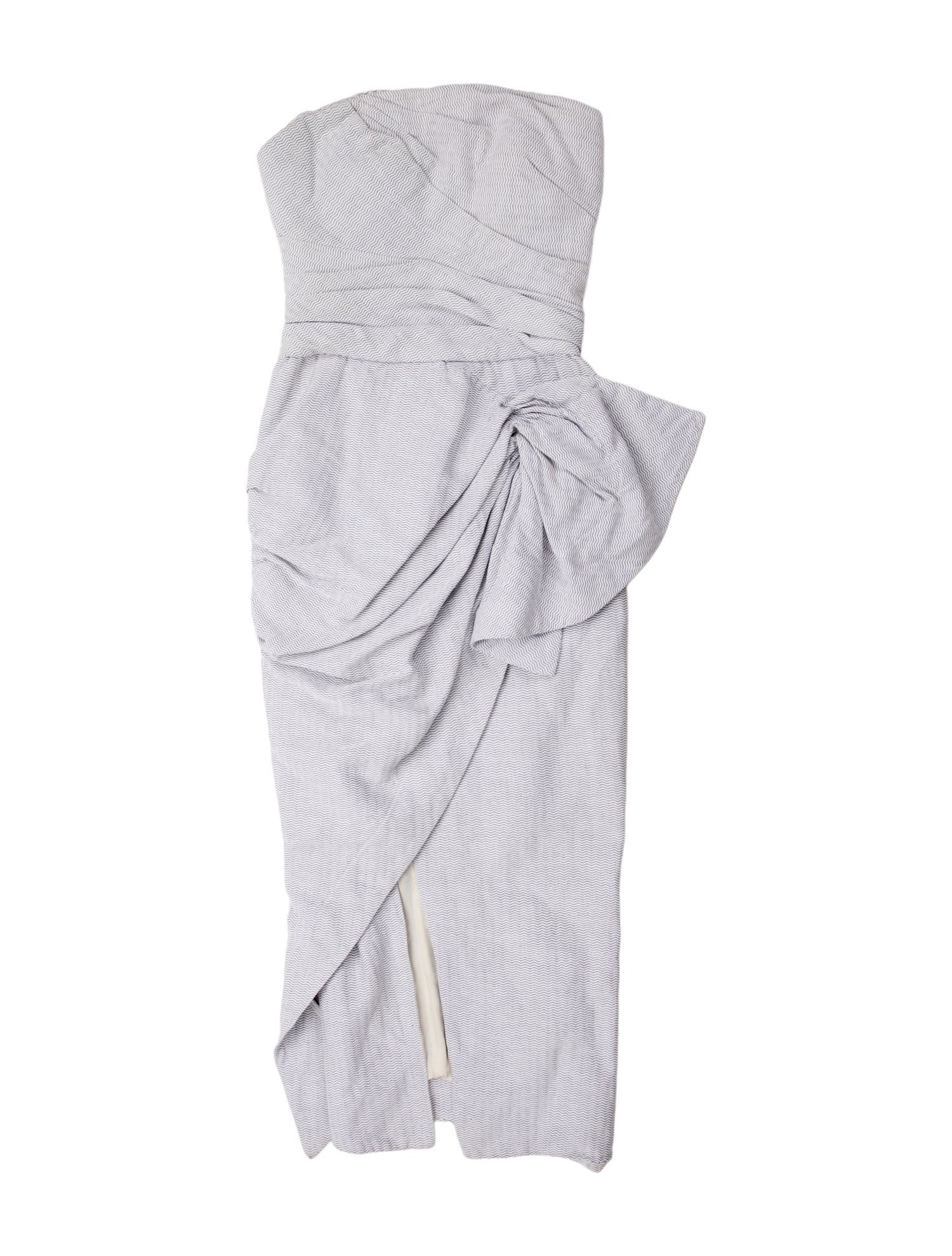 Maticevski Striped Knee-Length Dress