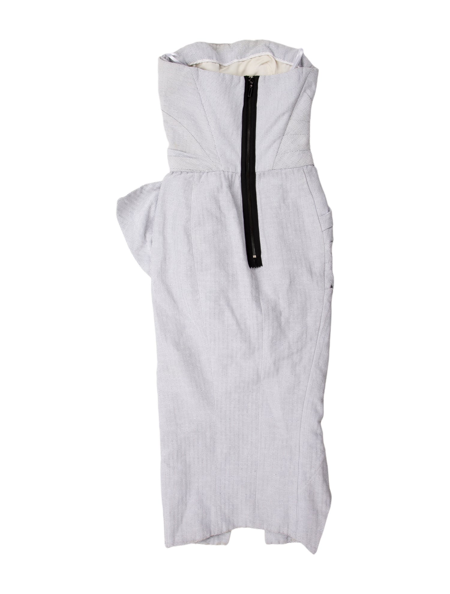 Maticevski Striped Knee-Length Dress