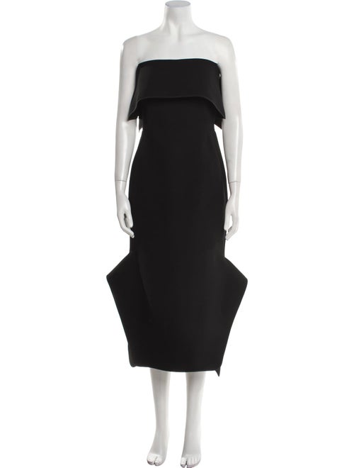 Maticevski Strapless Midi Length Dress