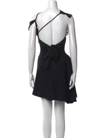 Maticevski Asymmetrical Mini Dress