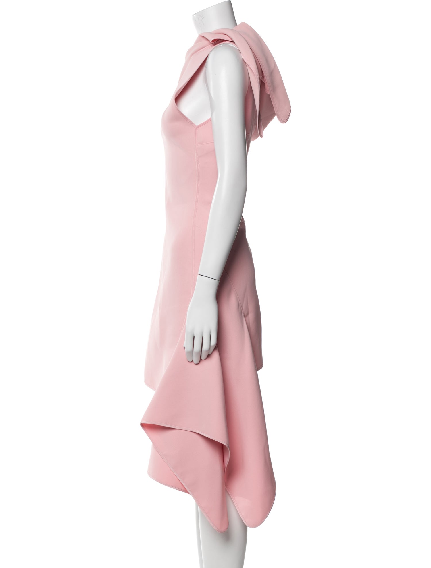 Maticevski One-Shoulder Midi Length Dress