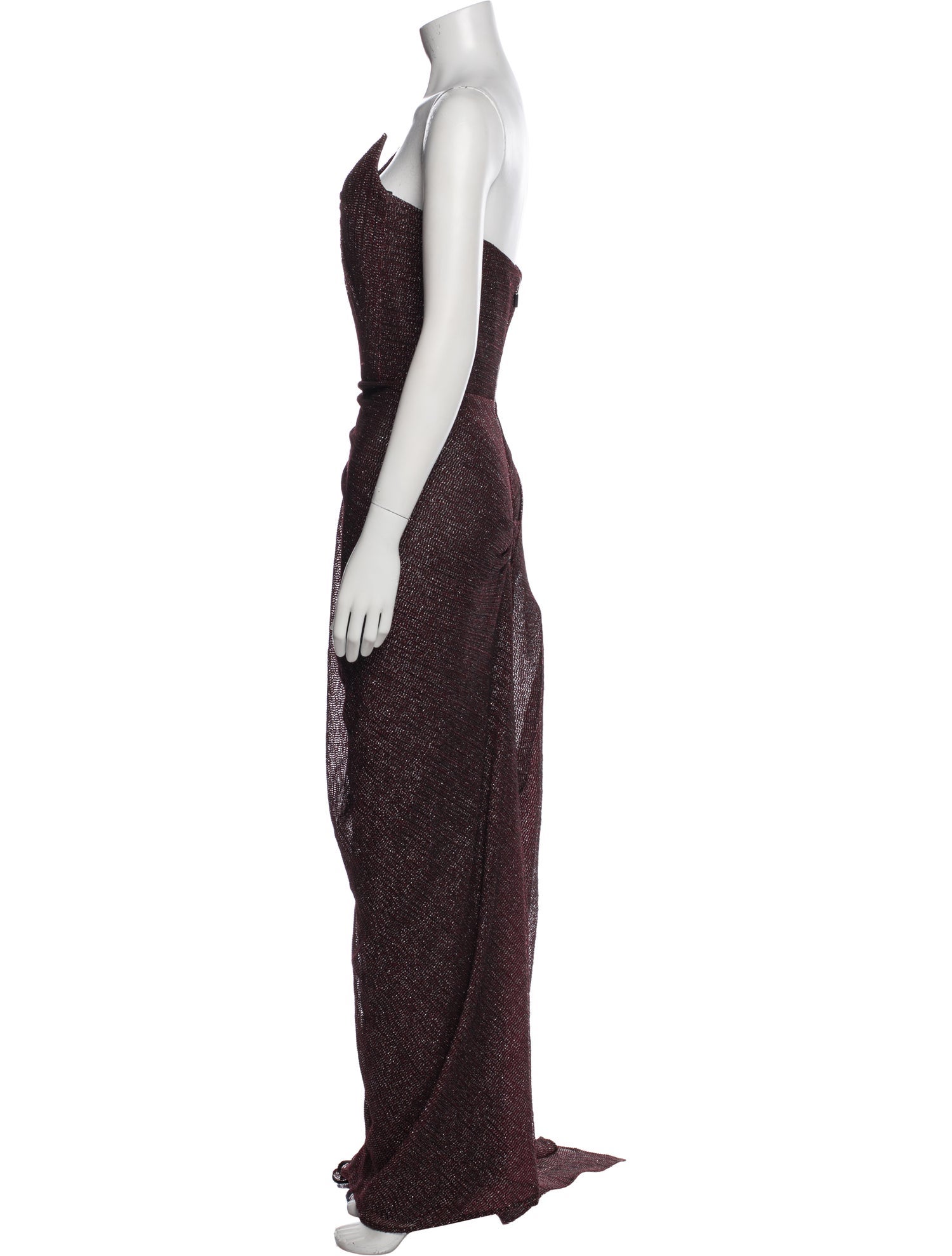 Maticevski Scoop Neck Long Dress