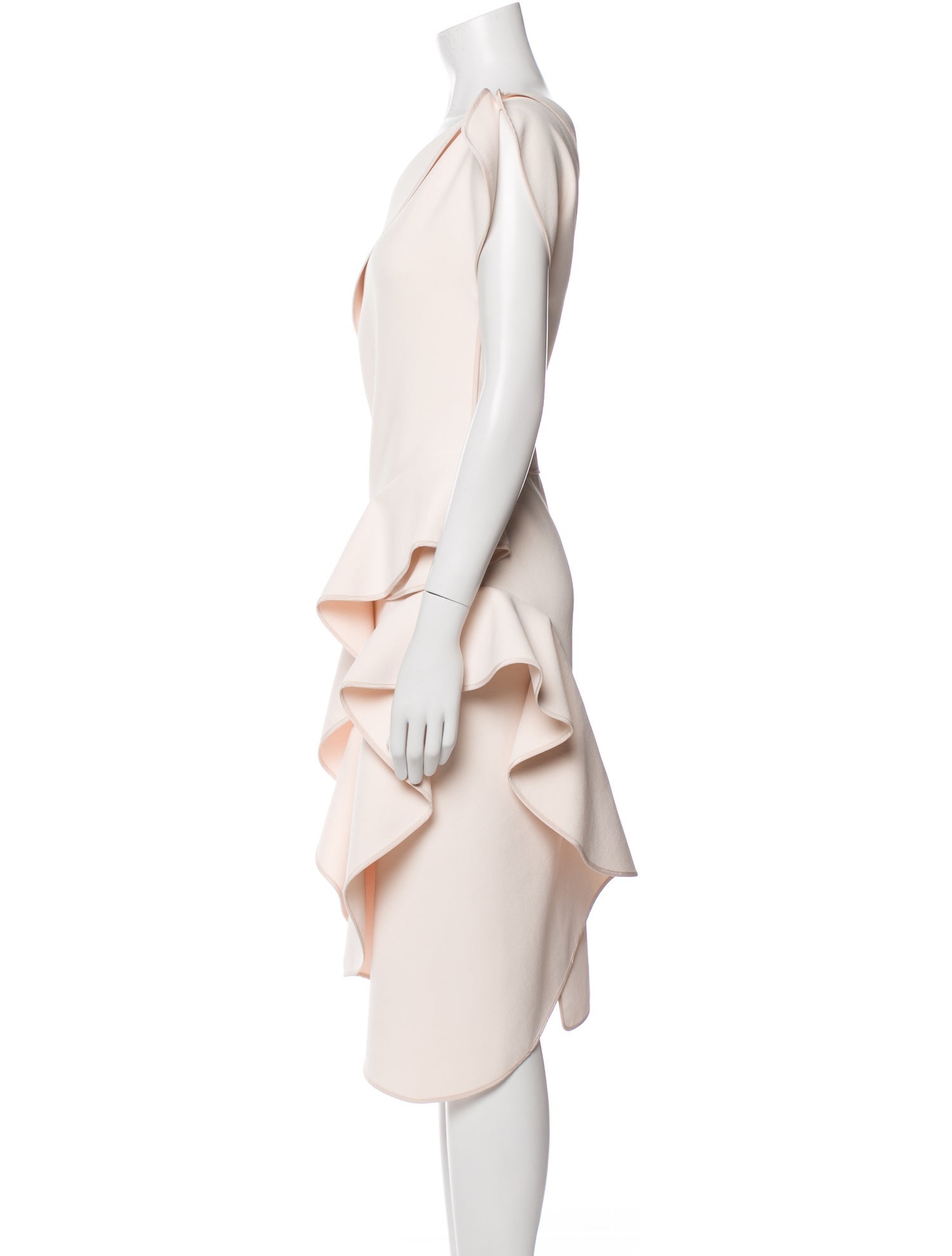 Maticevski One-Shoulder Midi Length Dress