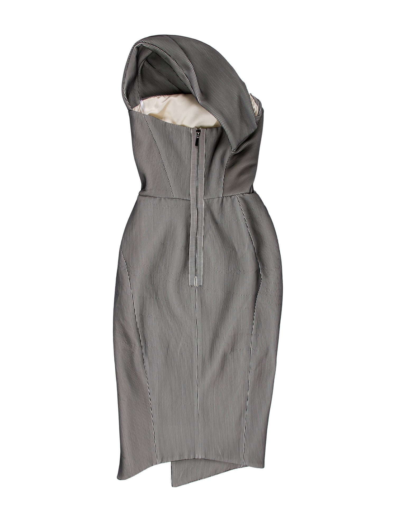 Maticevski Striped Midi Length Dress