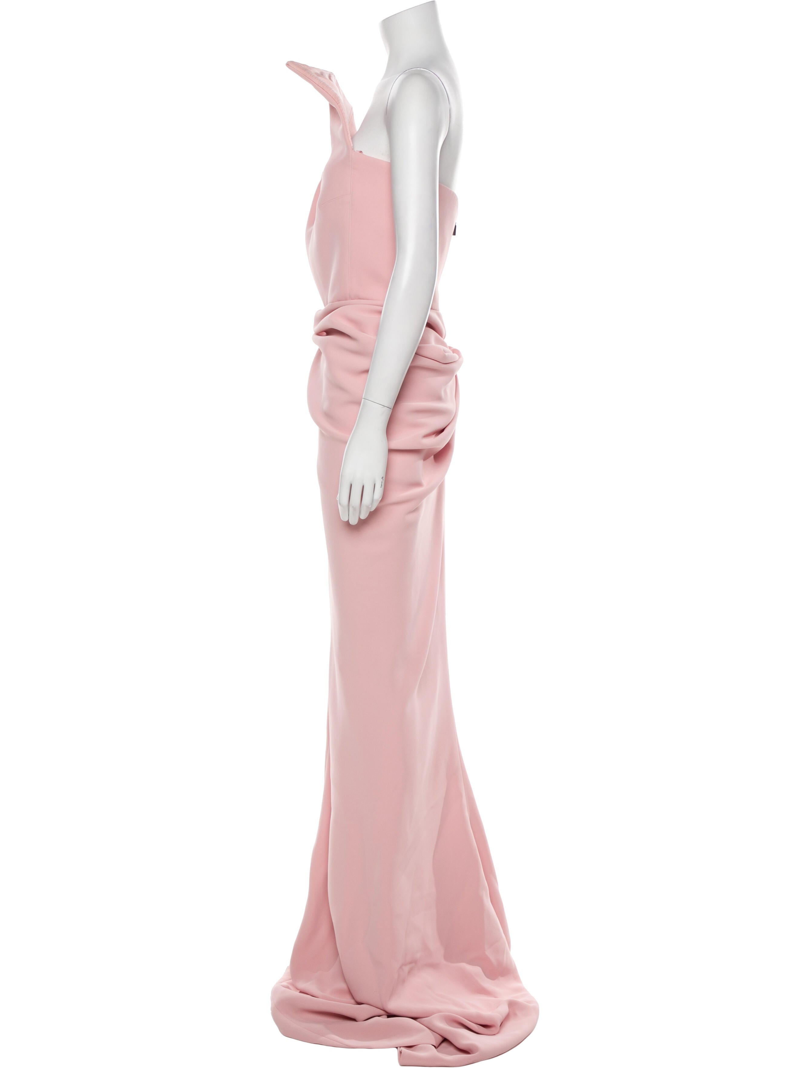 Maticevski One-Shoulder Long Dress
