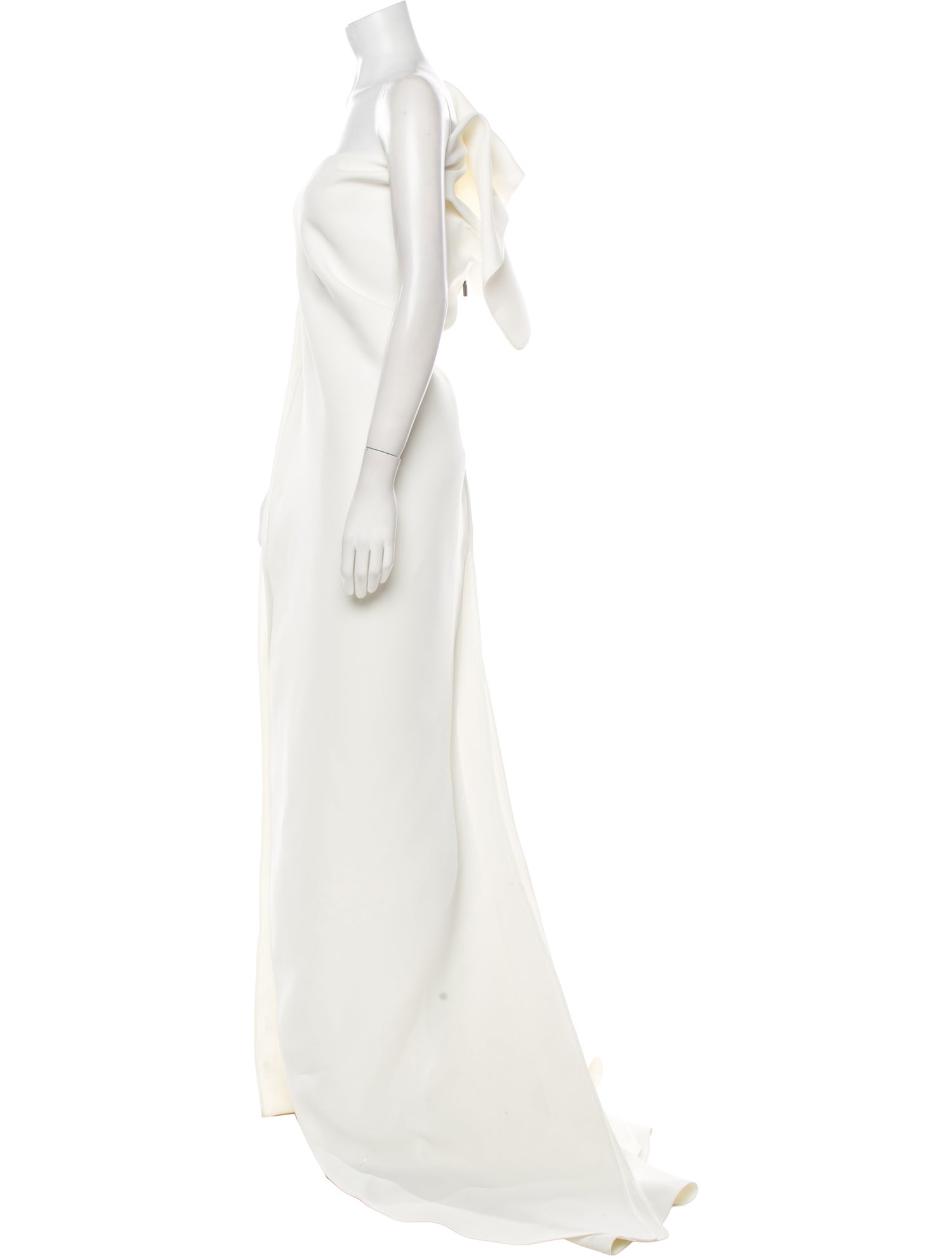 Maticevski One-Shoulder Long Dress