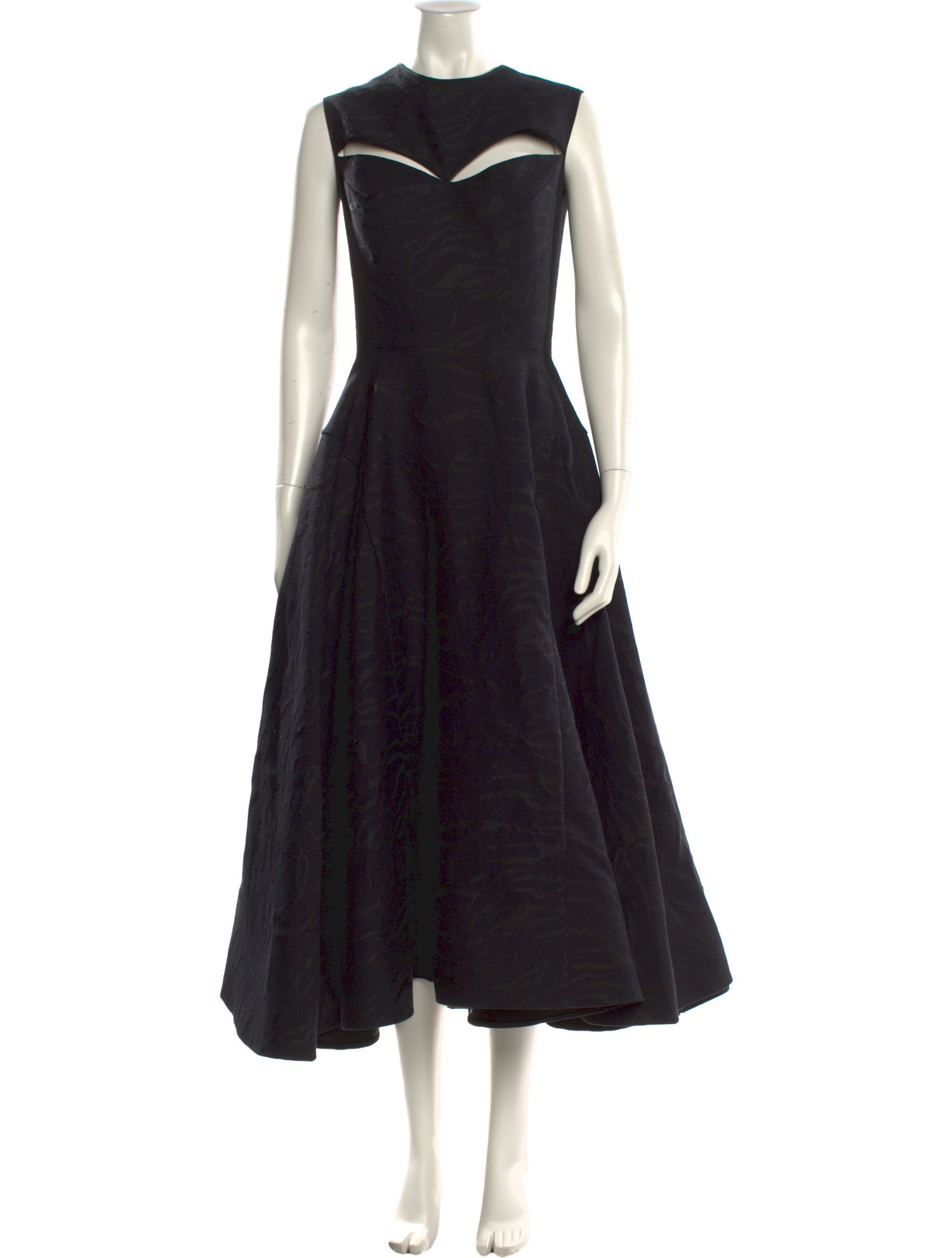 Maticevski Crew Neck Long Dress