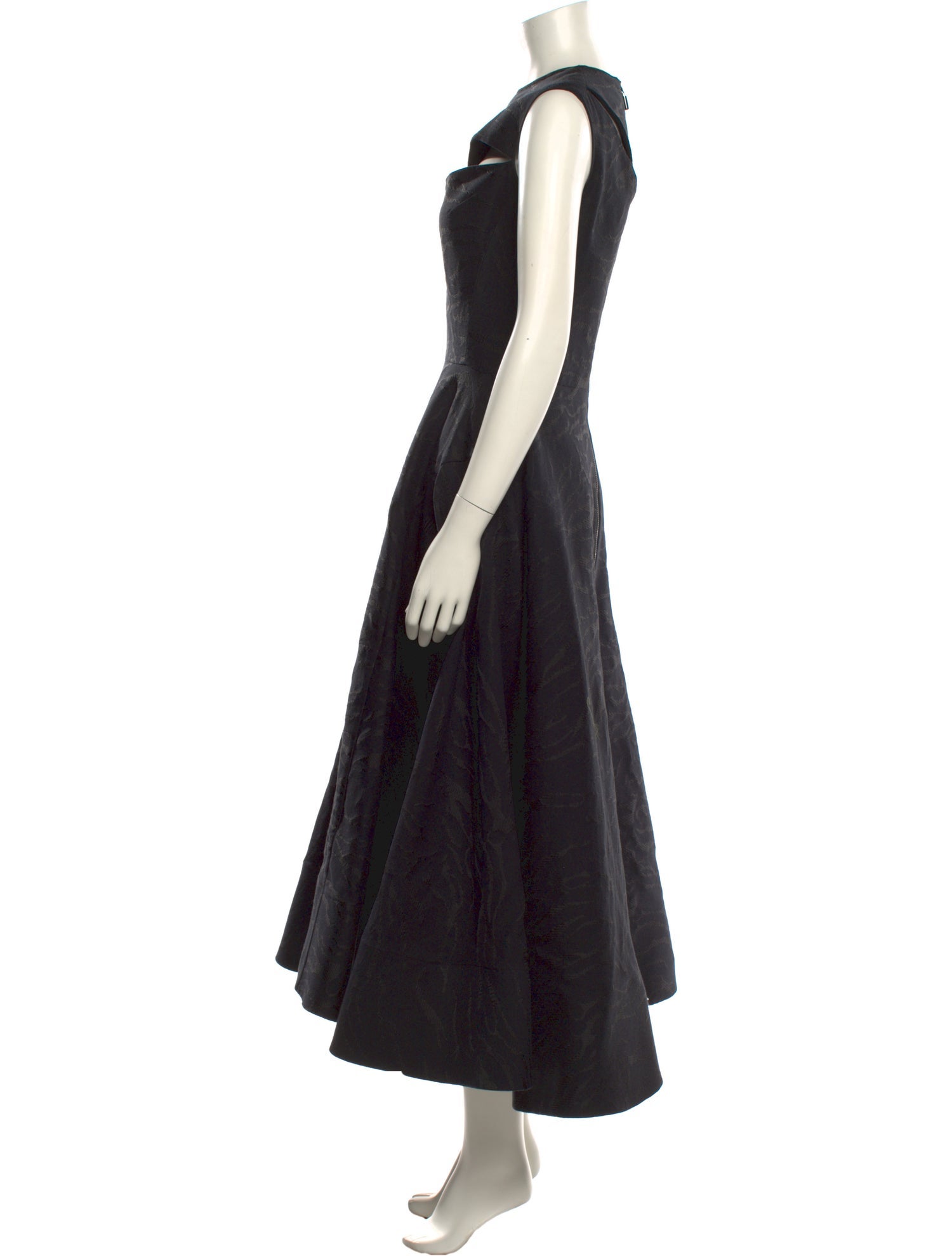 Maticevski Crew Neck Long Dress