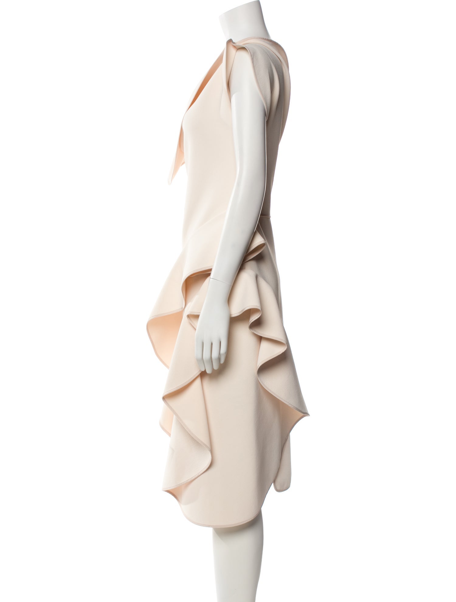 Maticevski One-Shoulder Midi Length Dress