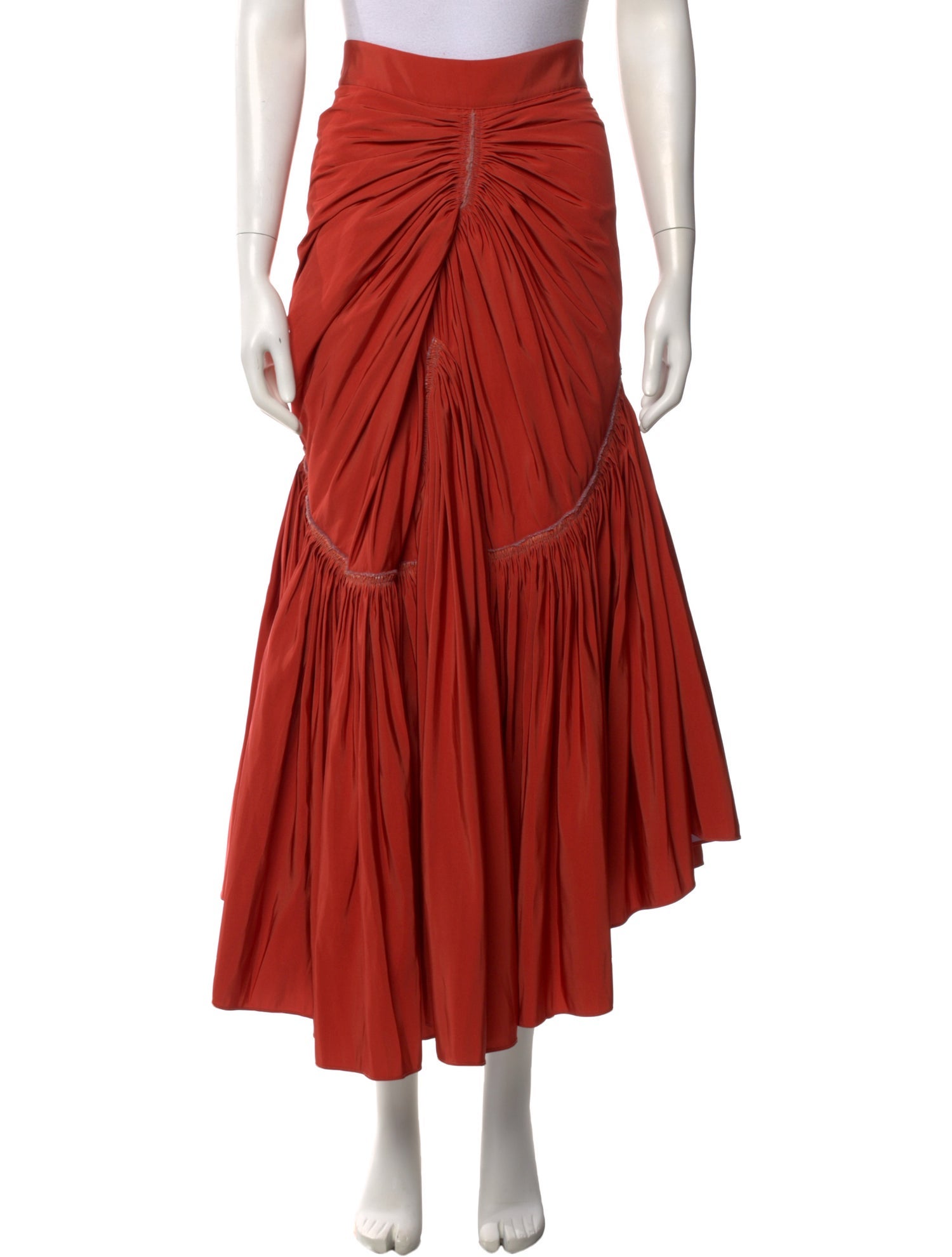 Maticevski Ruffle Embellishment Long Skirt