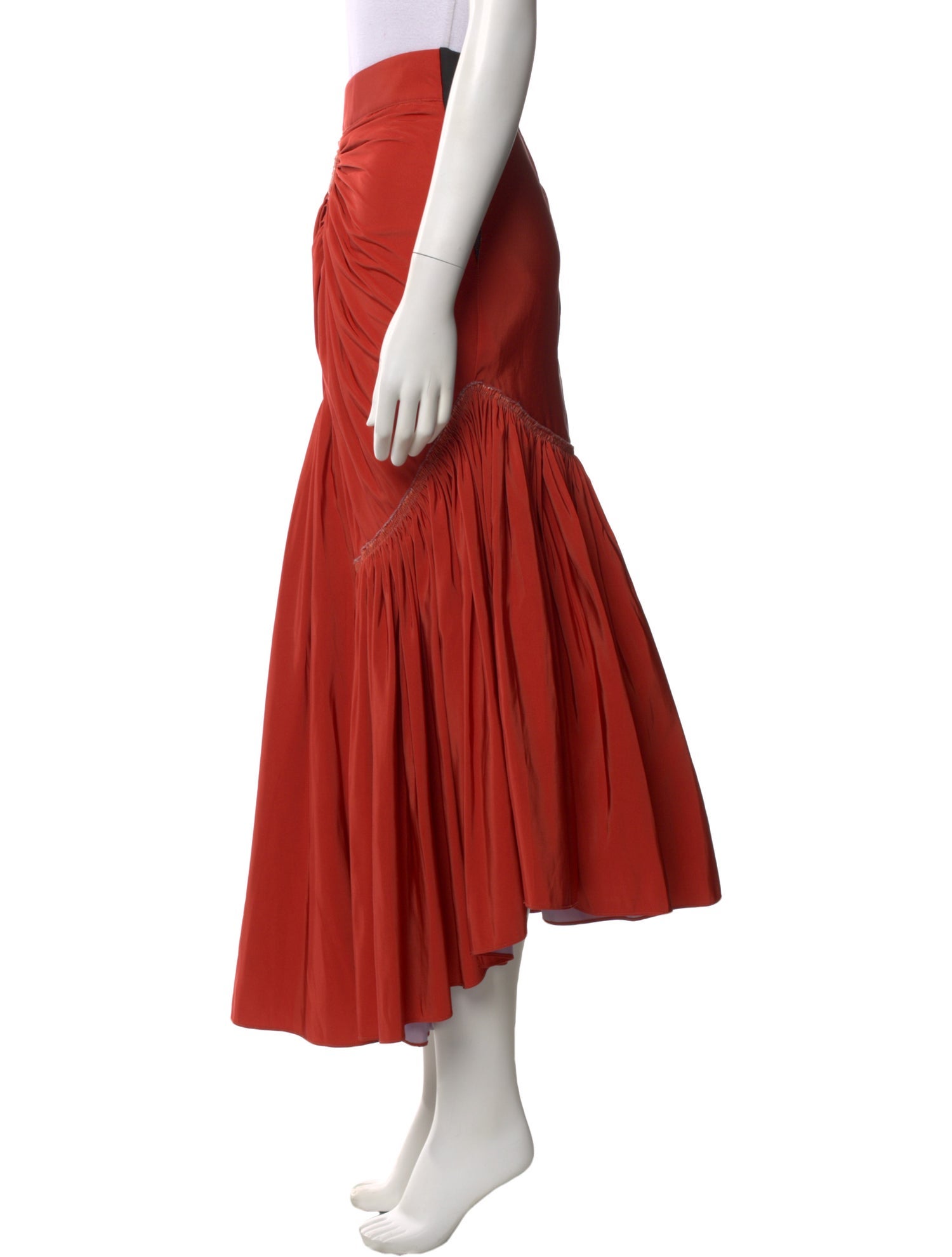 Maticevski Ruffle Embellishment Long Skirt