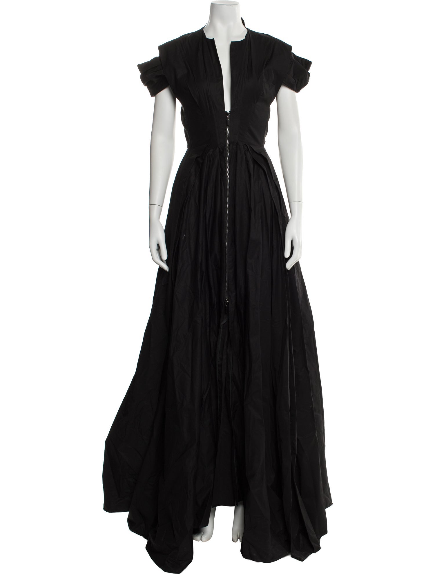 Maticevski V-Neck Long Dress