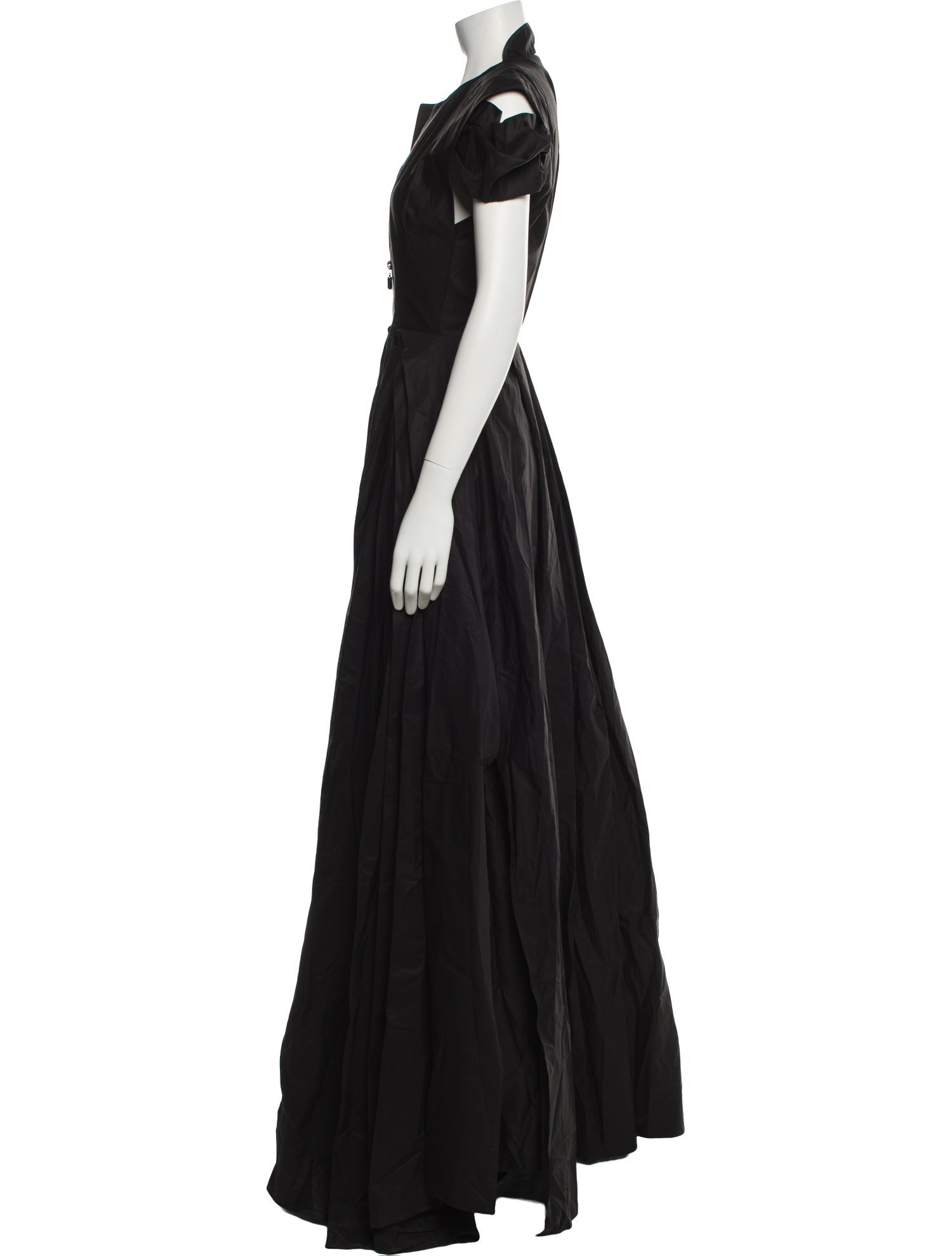 Maticevski V-Neck Long Dress