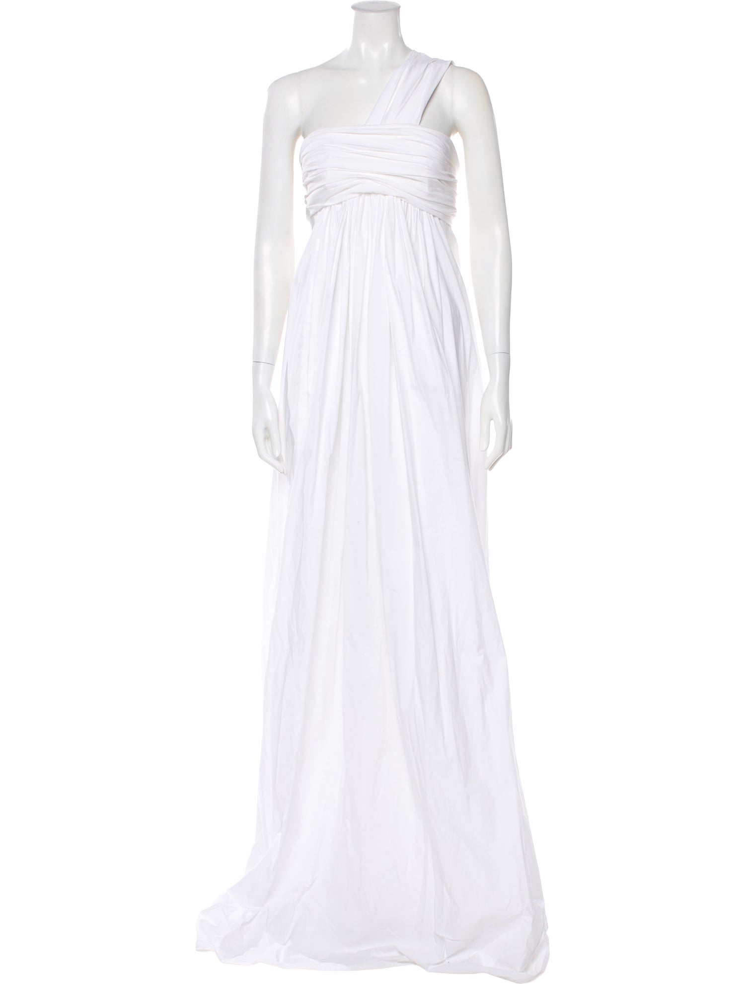 Maticevski One-Shoulder Long Dress