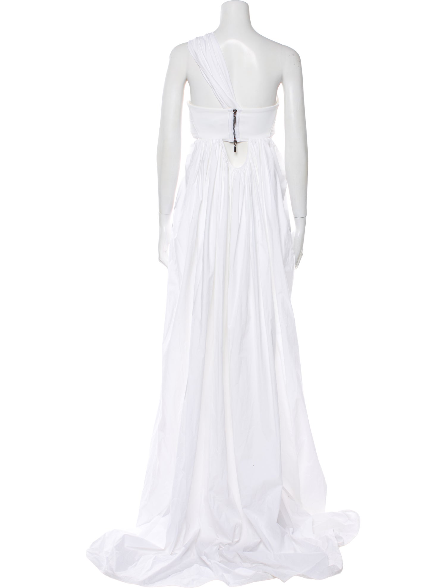 Maticevski One-Shoulder Long Dress