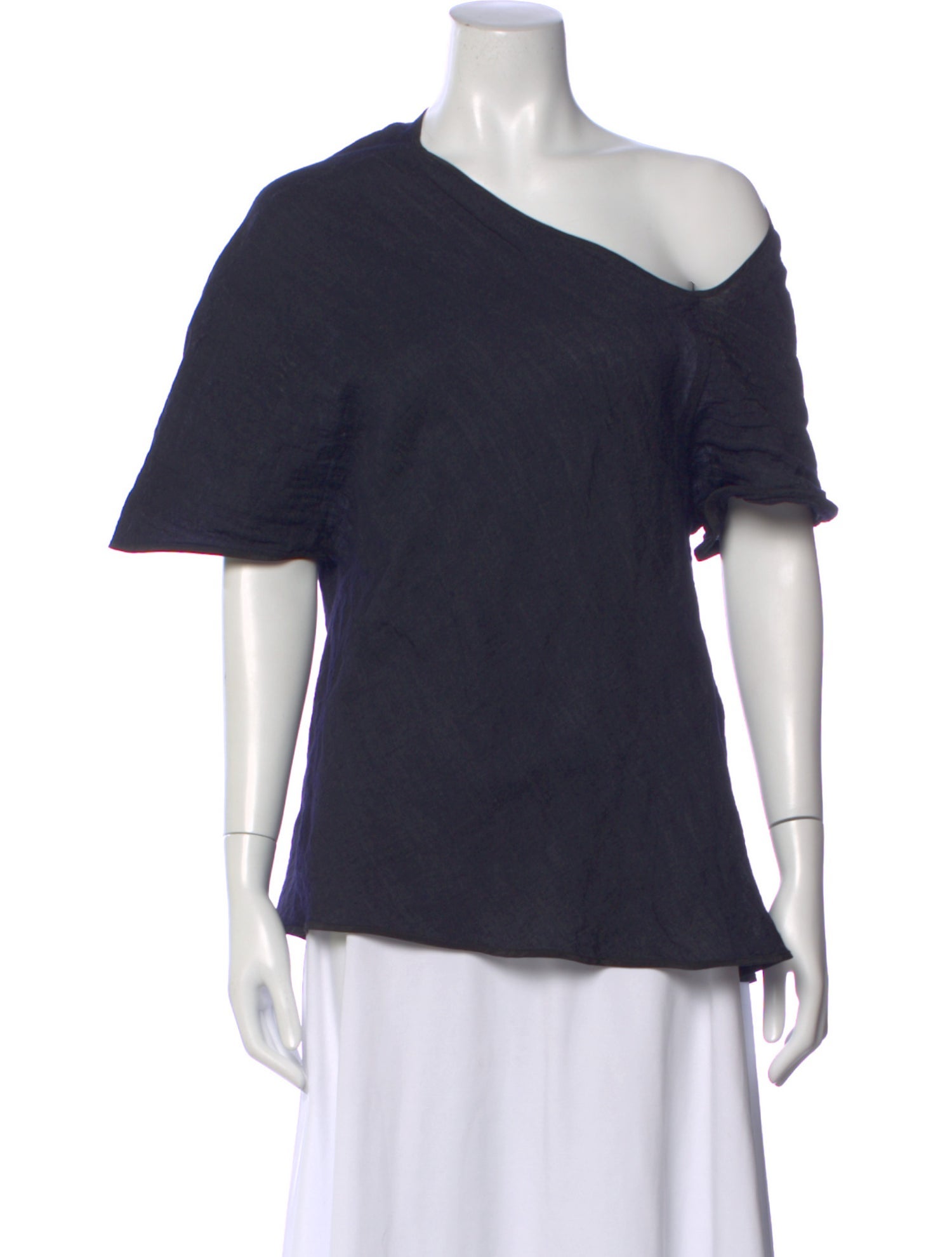 Maticevski Wool One-Shoulder Top