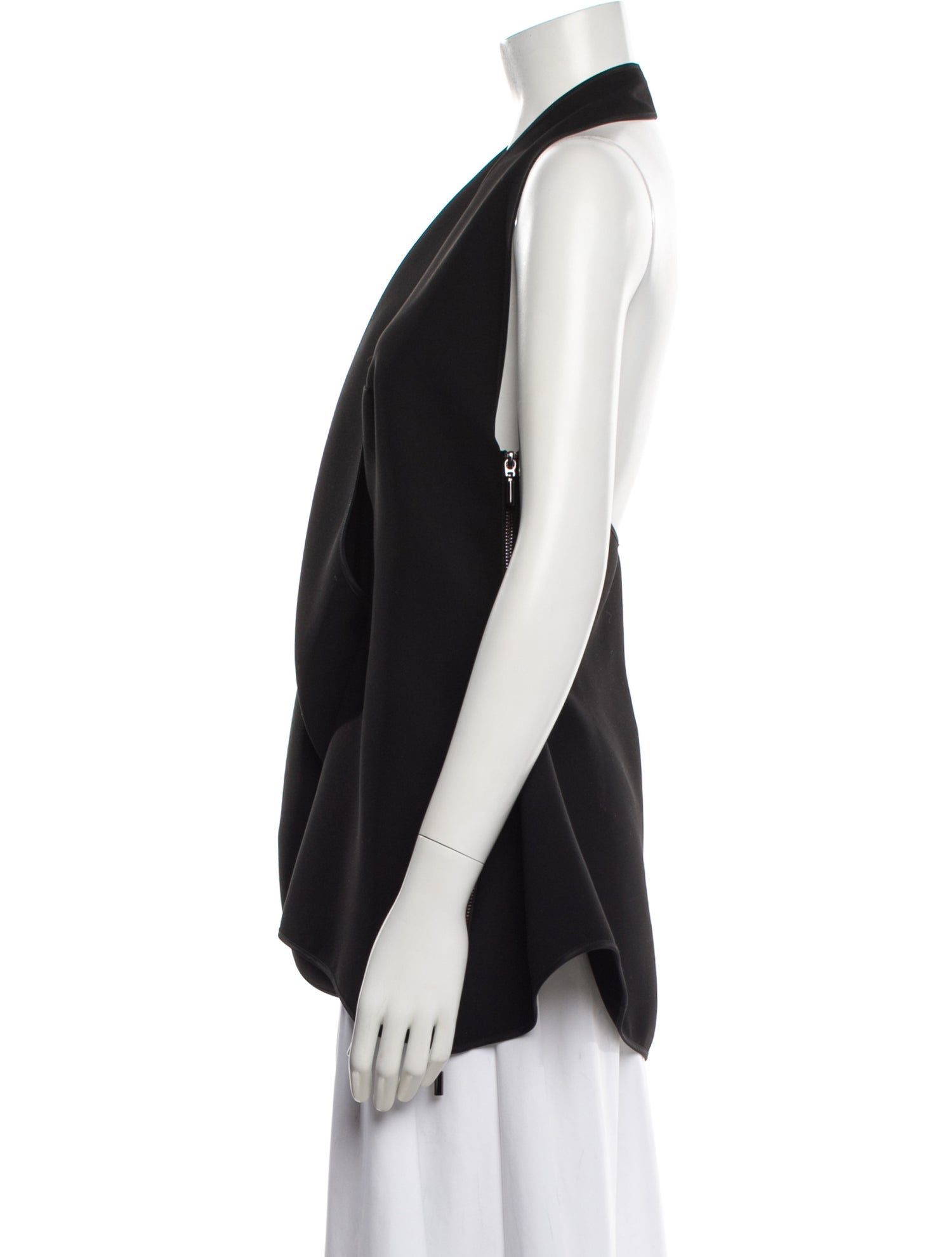 Maticevski V-Neck Sleeveless Top