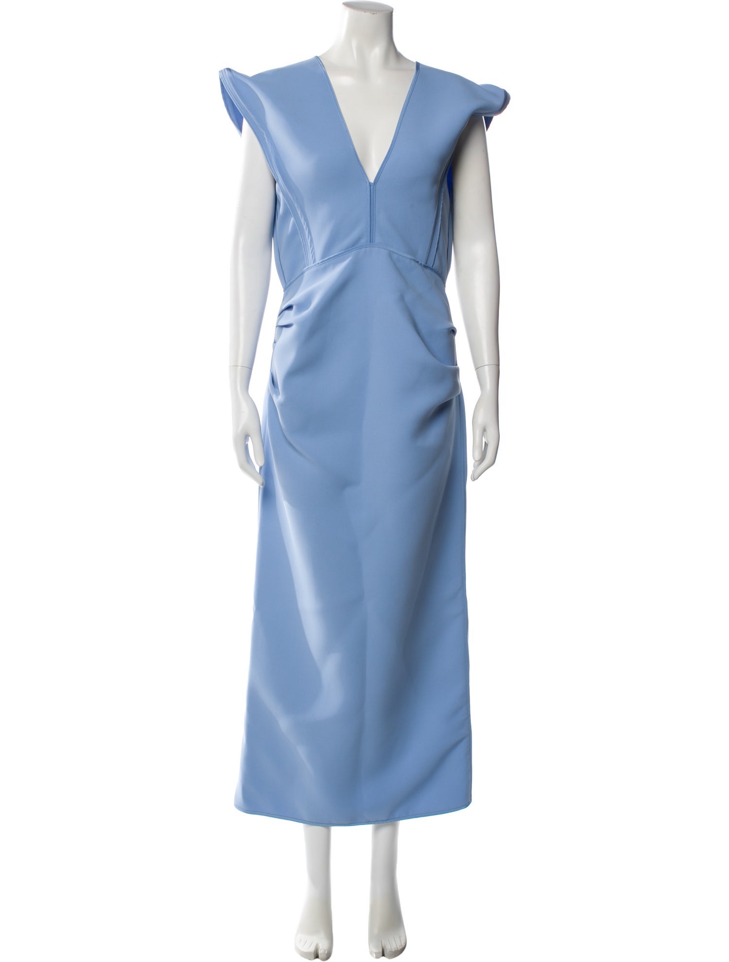 Maticevski V-Neck Long Dress