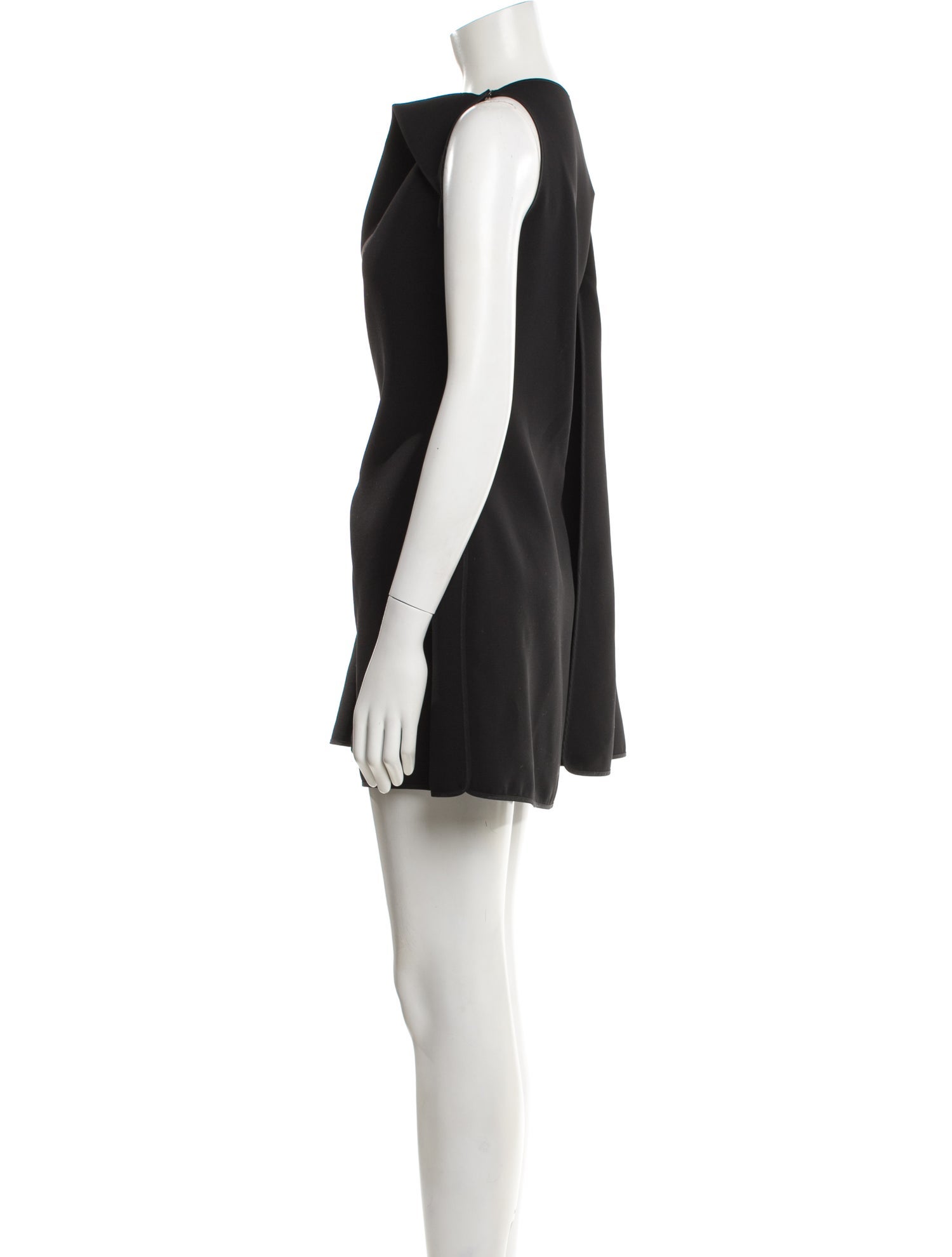 Maticevski Bateau Neckline Mini Dress