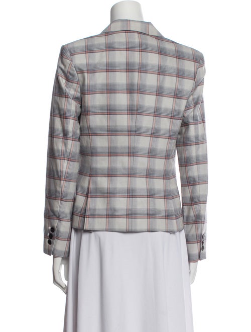 Michelle Waugh Plaid Print Blazer