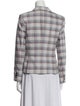 Michelle Waugh Plaid Print Blazer