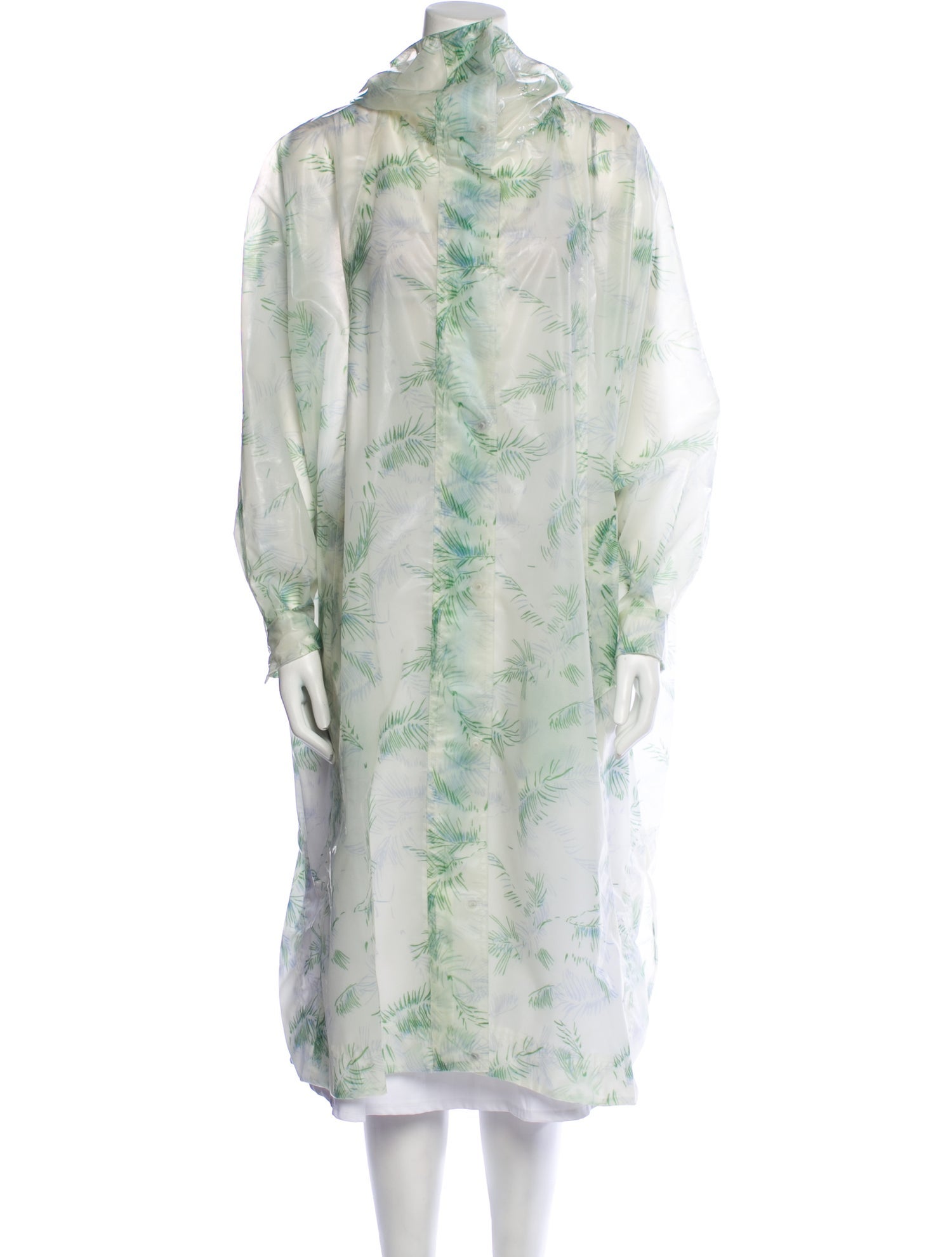 Michelle Waugh Printed Faux Fur Coat