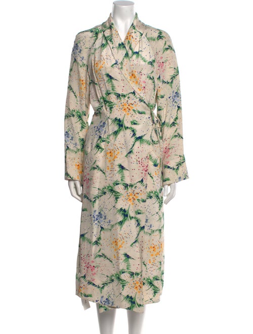 Michelle Waugh Printed Long Dress