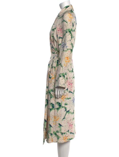 Michelle Waugh Printed Long Dress