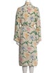 Michelle Waugh Printed Long Dress